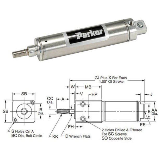 PARKER 1.06BFNSR00.50