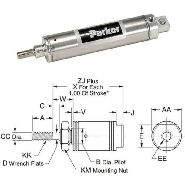 PARKER 1.06NSRM06.00