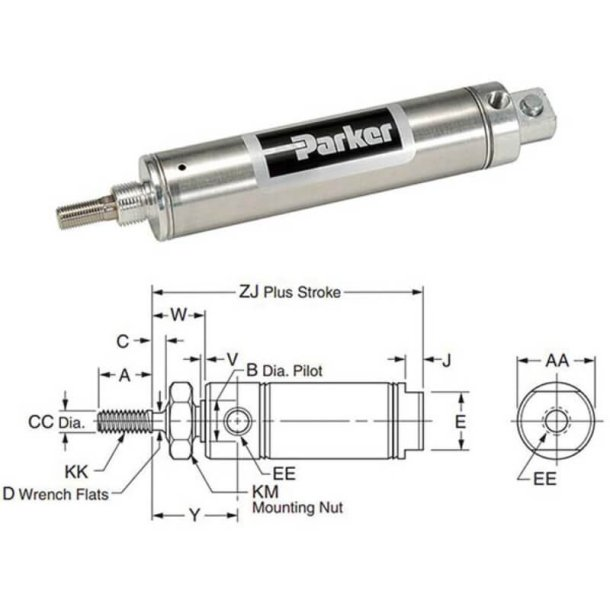 PARKER 1.25CDSRM09.00