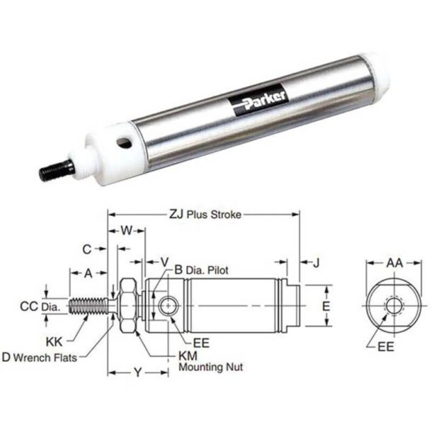 PARKER 1.50DSRD12.00