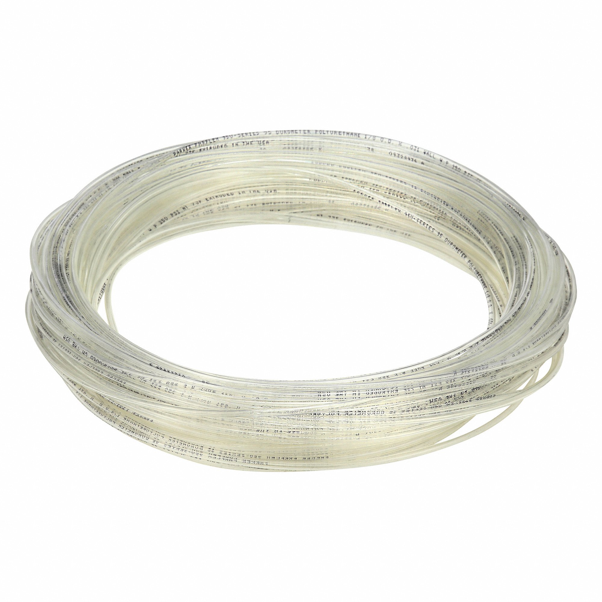 PARKER 95U-2-031-0100 Tubing, Polyurethane, ID. 1/16 Inch, OD. 1/8 Inch, 100 Ft Length, Natural | CT7KYZ 797D89