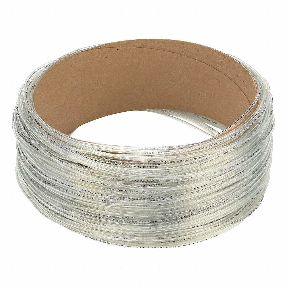 PARKER 95U-2.5-031-0500 Tubing, Polyurethane, ID. 3/32 Inch, OD. 5/32 Inch, 500 Ft Length, Natural | CT7LBJ 797DA2