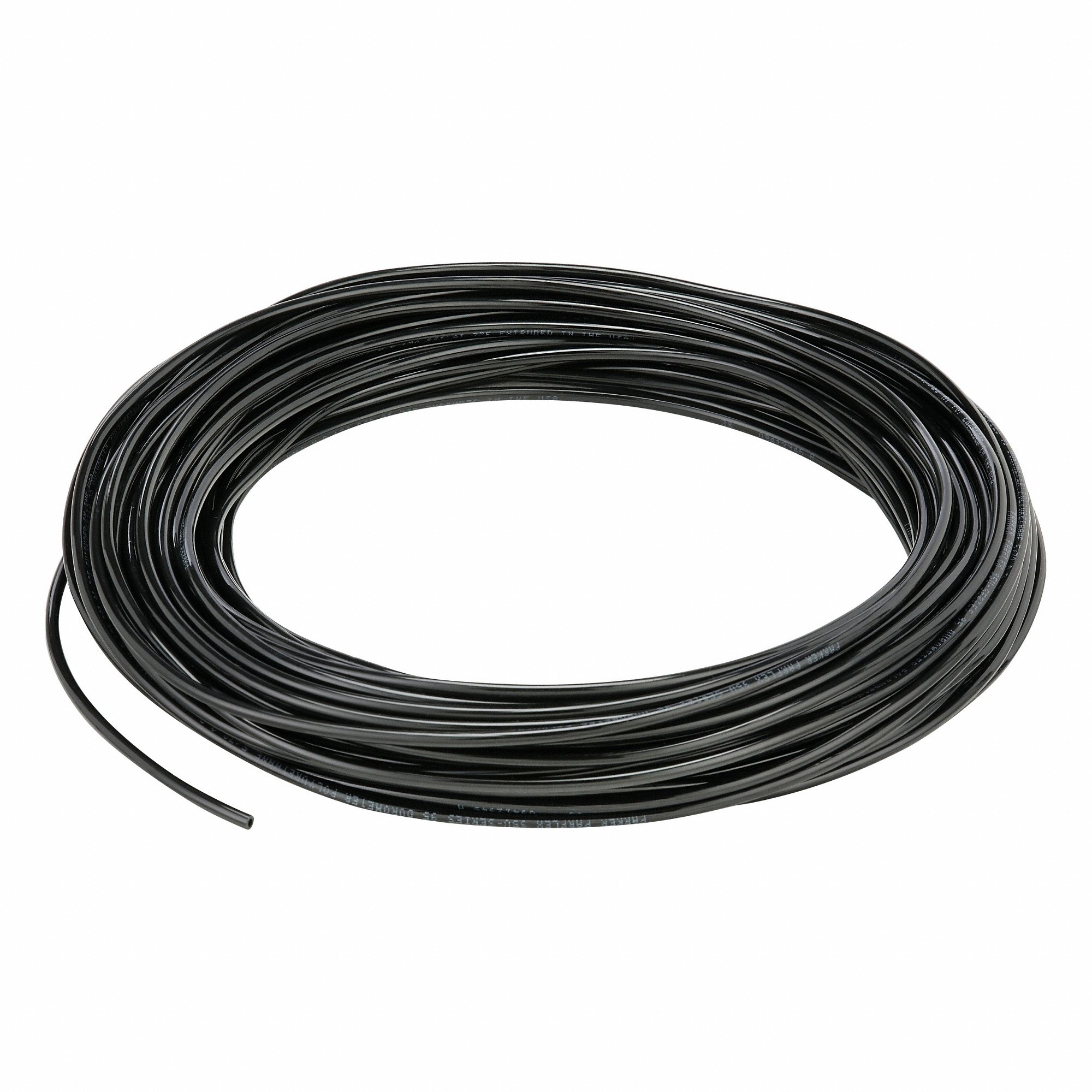 PARKER 95U-2.5-031-BLK-0100 Tubing, Polyurethane, ID. 3/32 Inch, OD. 5/32 Inch, 100 Ft Length, Black | CT7LBC 797DA0