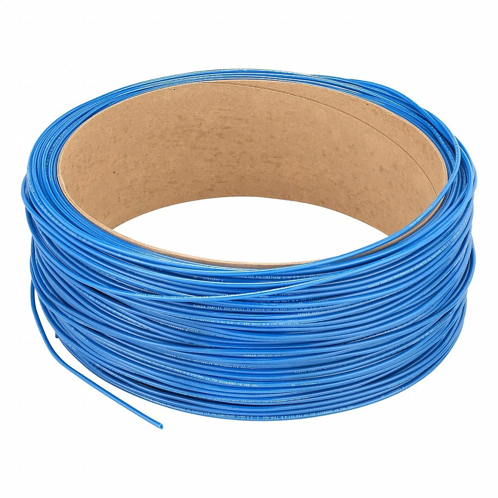 PARKER 95U-2.5-031-BLU-0500 Tubing, Polyurethane, ID. 3/32 Inch, OD. 5/32 Inch, 500 Ft Length, Blue | CT7LGL 797DA4
