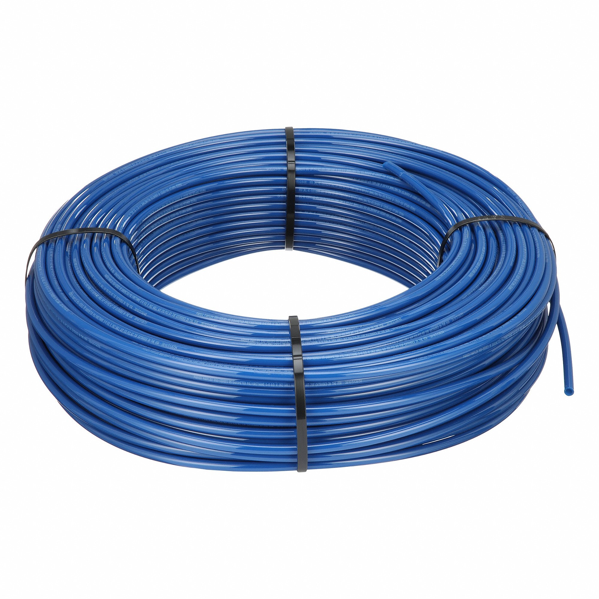 PARKER 95U-6-062-BLU-0500 Tubing, Polyurethane, ID. 1/4 Inch, OD. 3/8 Inch, 500 Ft Length, Blue | CT7KZQ 797DE5