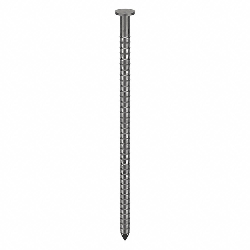 Framing Nail, Low Carbon Steel, Hot Dipped Galv, 3 In Lg., Full Rnd, 2000PK