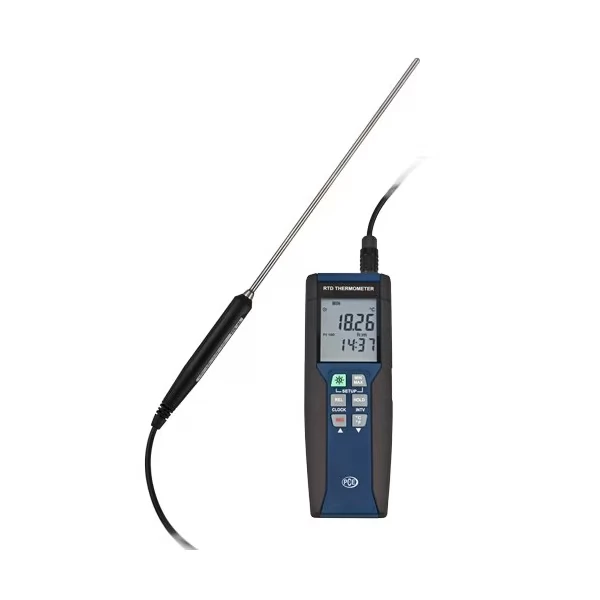Digital Precision Thermometer, 1-Channel Temperature Recorder