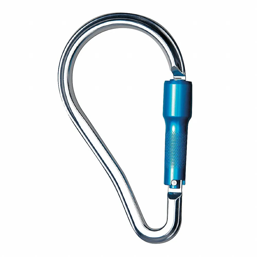 Carabiner, Double-Action Twist Lock, 2 Inch Gate Opening