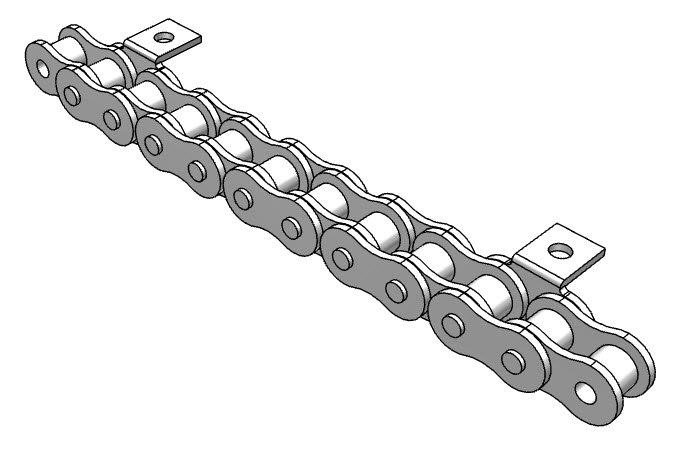 PEER CHAIN 15467 Roller Chain, 50 Pitch, Roller Chain, 50 Feet Length | CL8CKB