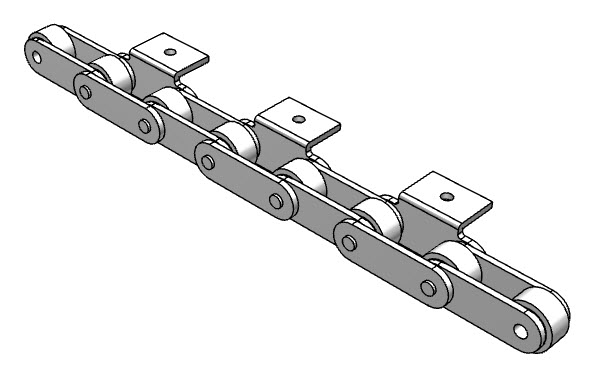 PEER CHAIN 3452 Roller Chain, Heavy Pitch, 10 Feet Length | CL8RUV