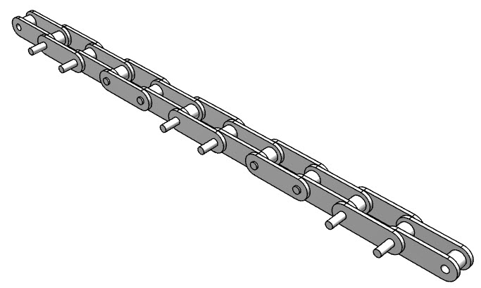 PEER CHAIN 37234 Roller Chain, Heavy Pitch, 10 Feet Length | CL8QFX