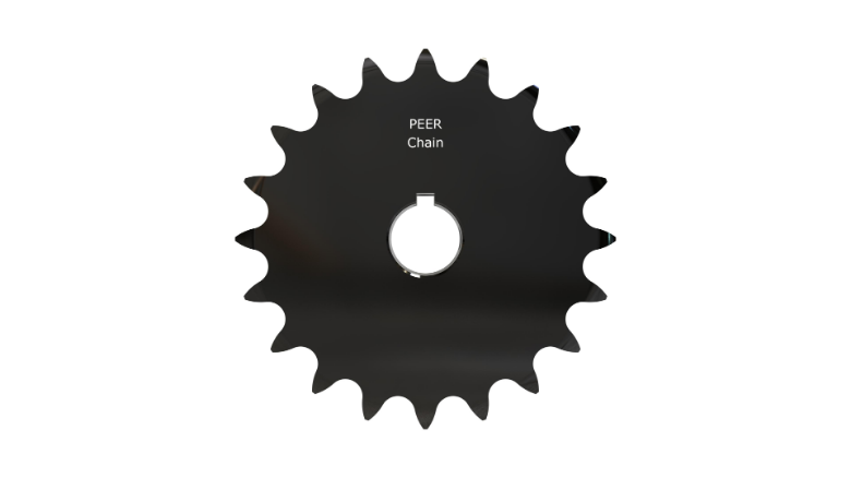 PEER CHAIN 44010 Sprocket, 1-15/16 Inch Size, Finished Bore, Hardened Teeth, Black Oxide | CL8FJH
