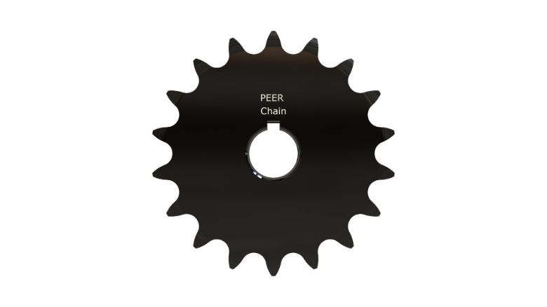 PEER CHAIN 44177 Sprocket, 2 Inch Size, Finished Bore, Hardened Teeth, Black Oxide | CL8HCE