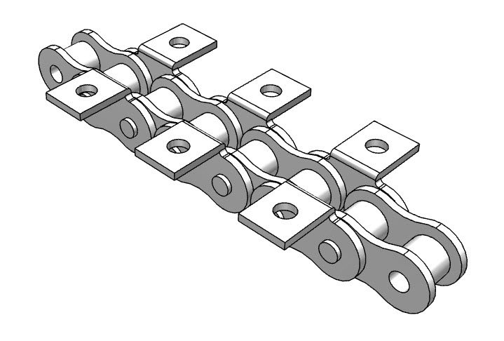 PEER CHAIN 6230 Roller Chain, 80 Pitch, 10 Feet Length | CL8FWF