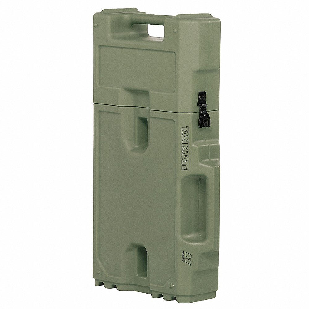 Oxy Tank Case, 26.1Lx14.9Wx5.4D, OD Green