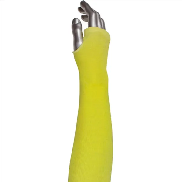 PIP 10-KS18STO Arm Protection Cut Resistant Sleeve, 18 Inch Size, Yellow, Each | CL8UFB
