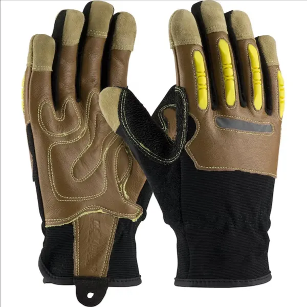 PIP 120-4100/XXL Hand Protection Cut Resistant Gloves, 2XL, Brown, Pair | CL8UKL