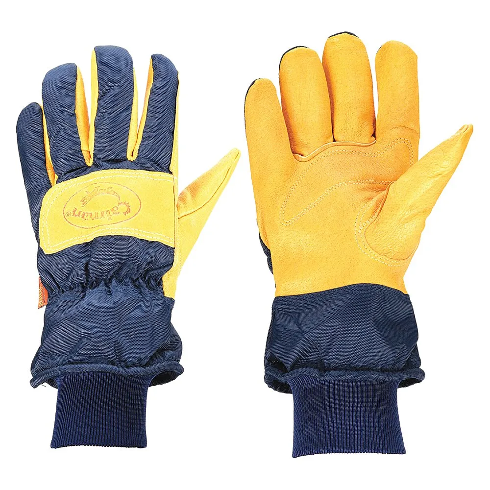 PIP 1354-5 Hand Protection Insulated Coated Gloves, L, Gold, Pair | CL8UXY