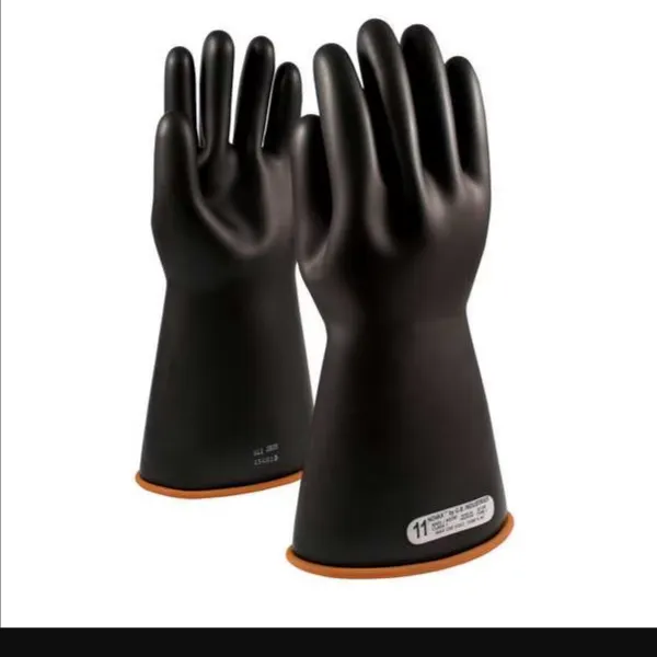 PIP 155-1-16/10 Electrical Safety Leather Cover Gloves, 10.5 Inch Size, Pair | CL8VRW