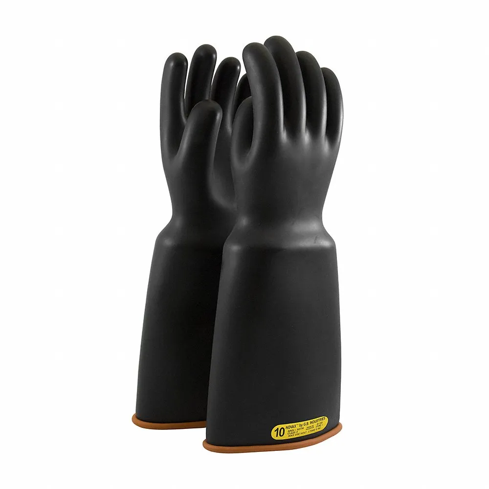 PIP 159-2-18/9 Electrical Safety Leather Cover Gloves, 9 Inch Size, Pair | CL8VXD