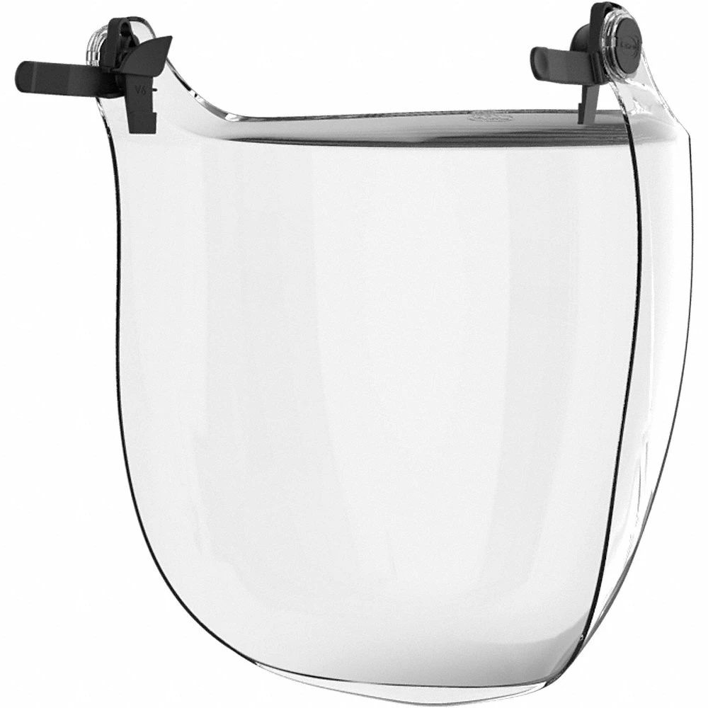 Face Shield, Anti-Fog/Scratch-Resistant, Reusable, Clear, Polycarbonate Visor Material