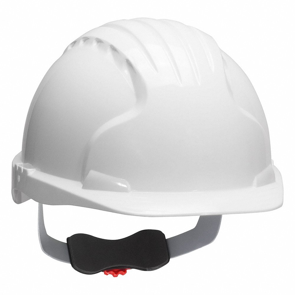PIP 280-EV6151-10 Head Protection Hard Hats, OS, Red, Each | CL8ZKV