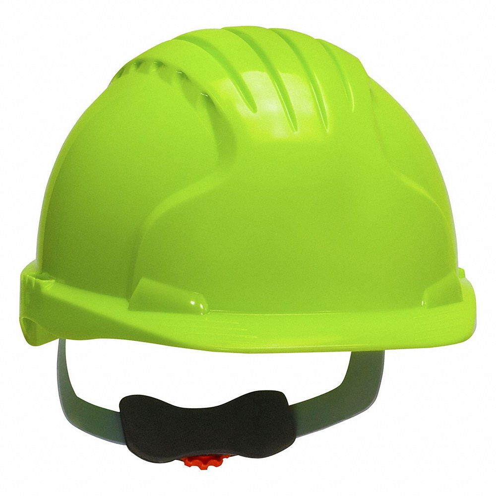 PIP 280-EV6151-LY Head Protection Hard Hats, OS, Neon Yellow, Each | CL8ZLG