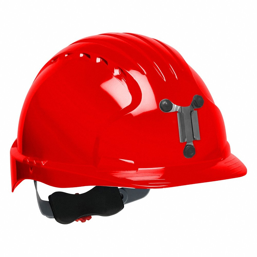 PIP 280-EV6151M-60 Head Protection Hard Hats, OS, Red, Each | CL8ZLN