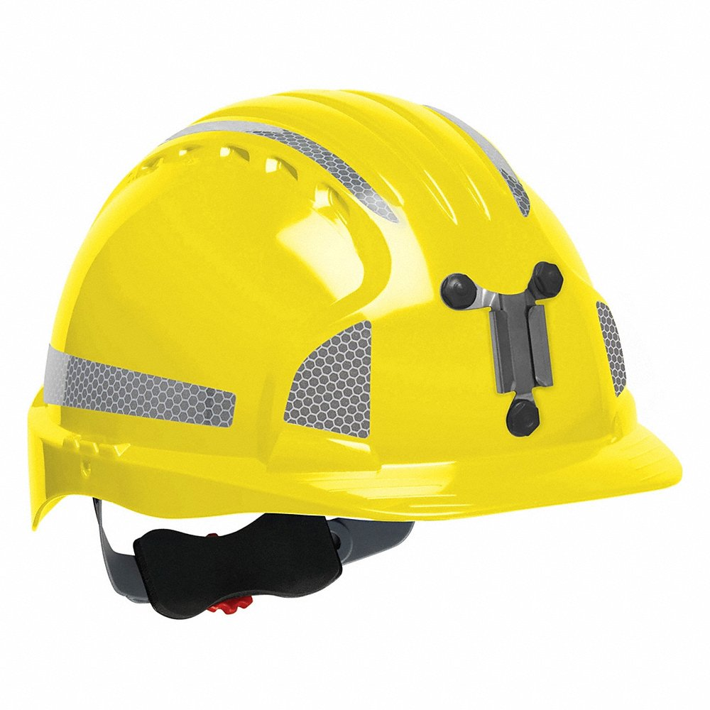 PIP 280-EV6151MCR2-20 Head Protection Hard Hats, OS, Yellow, Each | CL8ZLT