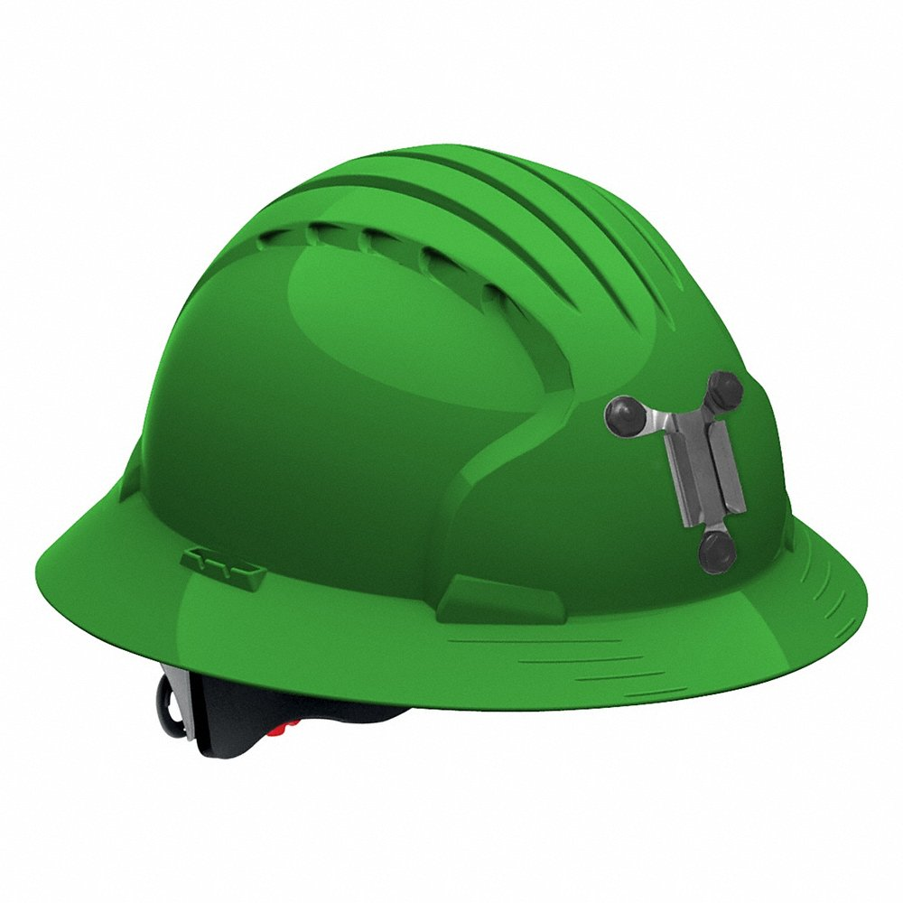 PIP 280-EV6161M-30 Head Protection Hard Hats, OS, Green, Each | CL8ZNP