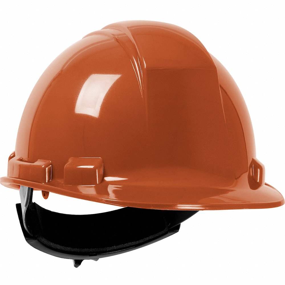 PIP 280-HP241R-12 Head Protection Hard Hats, OS, Hi-Vis Orange, Each | CL8ZVJ