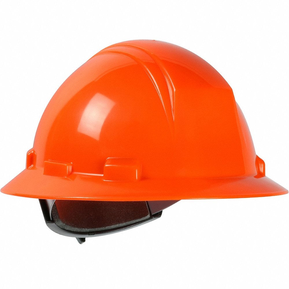 PIP 280-HP641R-31 Head Protection Hard Hats, OS, Orange, Each | CL8ZZQ