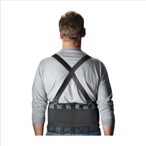 Ergonomics Back Support Belt, M, Hi-Vis Yellow, Each