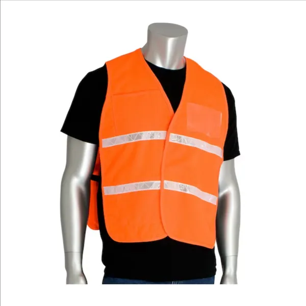 PIP 300-2512/M-XL Protective Clothing High Visibilty Vest, M-XL, Gray, Each | CL9AWK