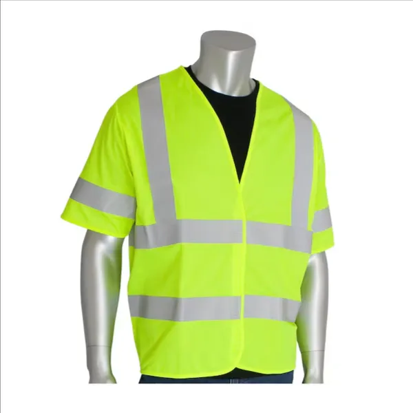 PIP 305-HSSVFRLY-4X/5X Protective Clothing High Visibilty Vest, 4XL-5XL, Hi-Vis Orange, Each | CL9CHF