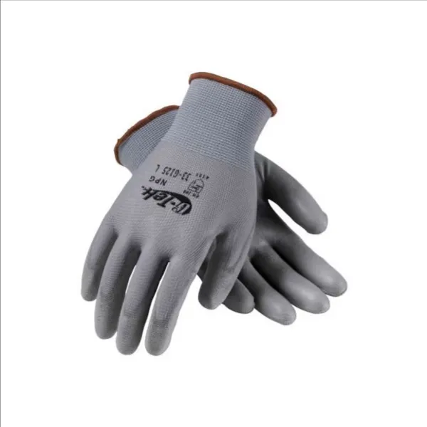 PIP 33-G125/M Hand Protection Seamless Glove Coated, M, Gray, Dozen | CL9DND