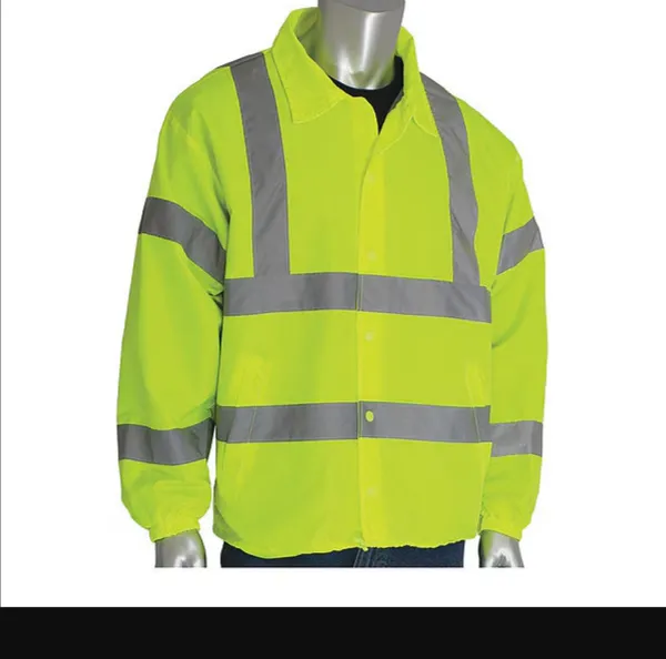 PIP 333-WBLY-2X Protective Clothing High Visibilty Jacket, 2XL, Hi-Vis Orange, Each | CL9DXW