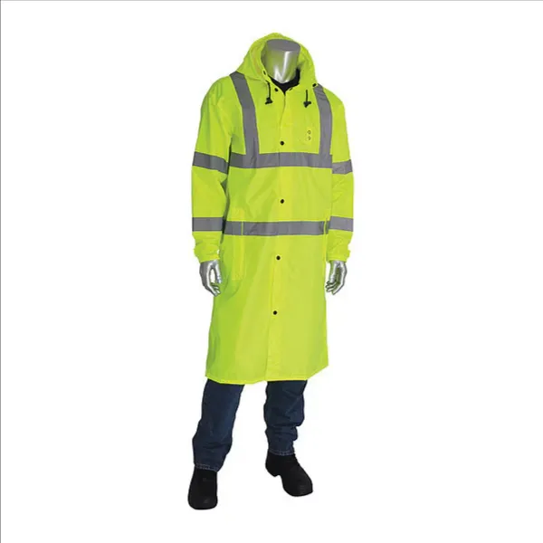PIP 353-1048-LY/5X Protective Clothing Rainwear Suit, 5XL, Hi-Vis Orange, Each | CL9EXV