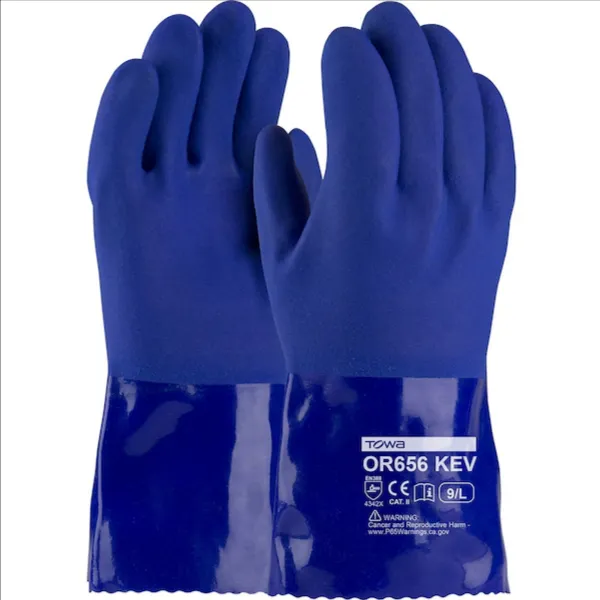PIP 58-8658K/XL Hand Protection Chemical Resistant Coated Gloves, XL, Natural, Dozen | CL9JLC