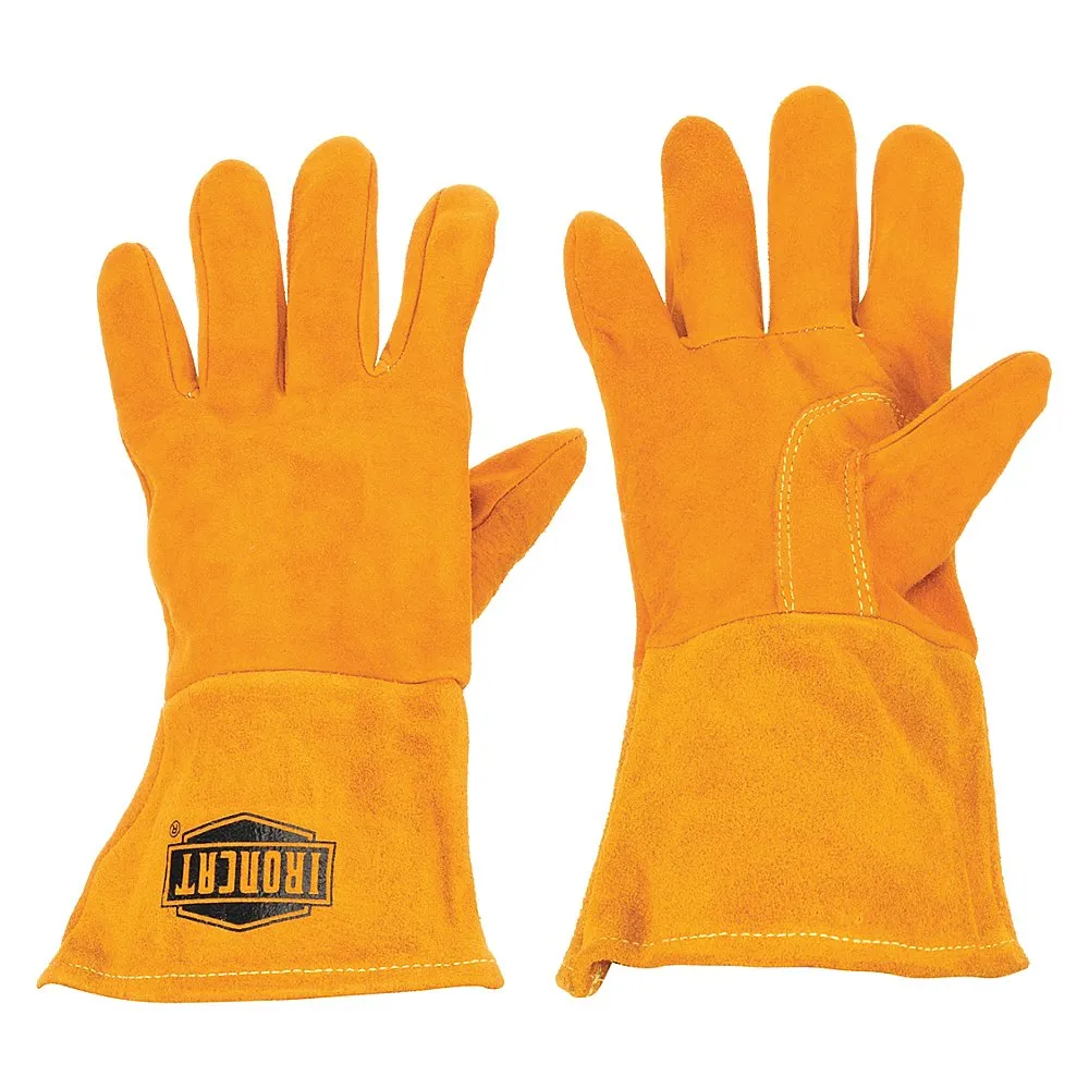 PIP 6030/L Welding Protection Gloves, L, Natural, Pair | CL9JMM