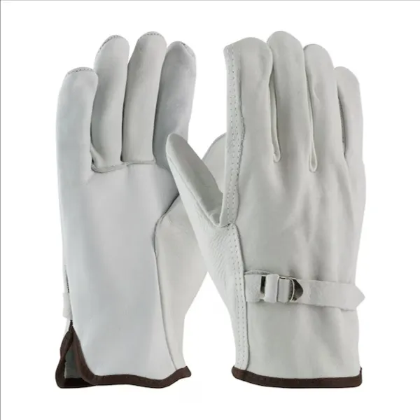 PIP 68-158/S Hand Protection Leather Driver Gloves, S, Natural, Dozen | CL9JYF