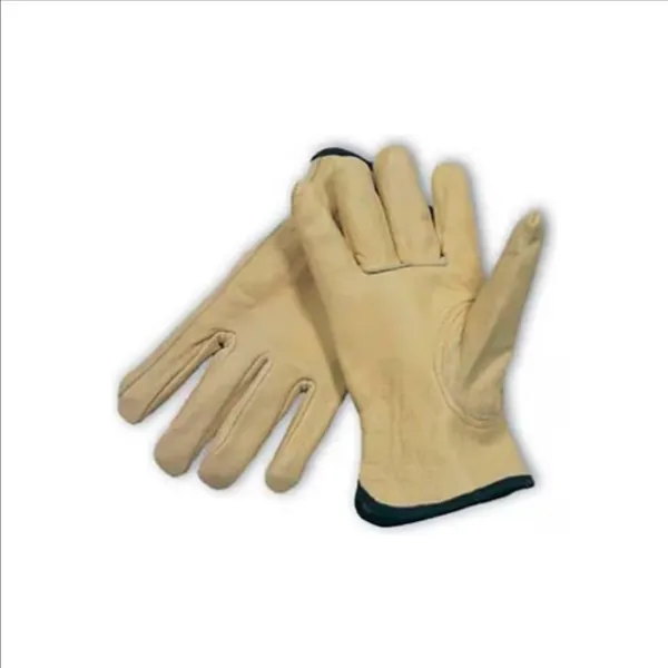 PIP 68-165/L Hand Protection Leather Driver Gloves, L, Natural, Dozen | CL9KAC