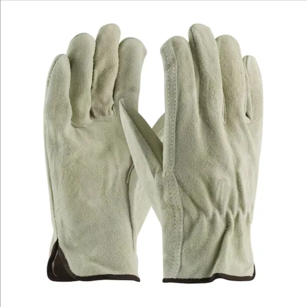 PIP 69-134/M Hand Protection Leather Driver Gloves, M, Gray, Dozen | CL9KAW