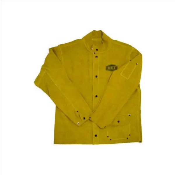 PIP 7005/L Welding Protection Jacket, L, Gray, Each | CL9KDM