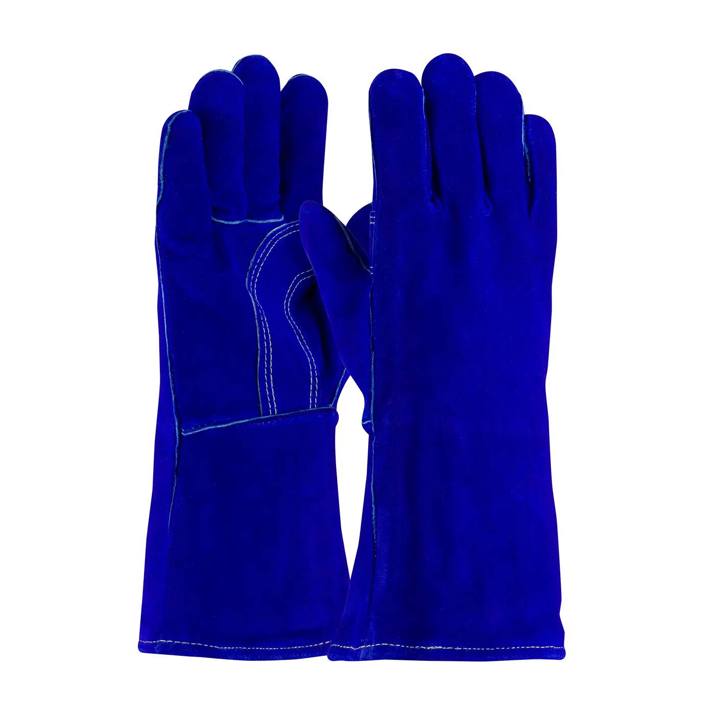 PIP 73-7018 Welding Protection Gloves, L, Gray, Dozen | CL9KYN
