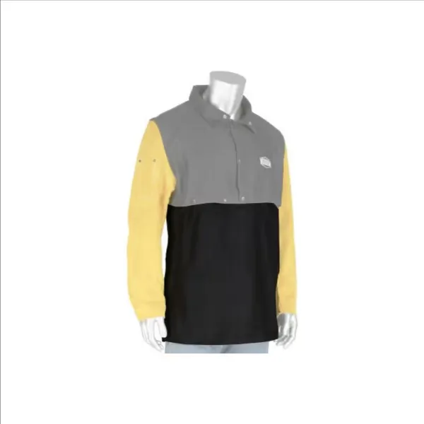 PIP 8052/8XL Welding Protection Jacket, 8XL, White, Each | CL9LGN