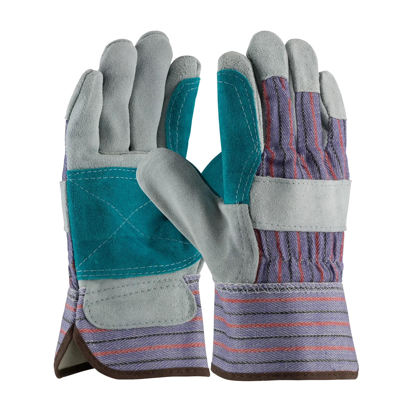 PIP 84-7533J Hand Protection Leather Palm Gloves, Men, Yellow, Dozen | CL9LLE