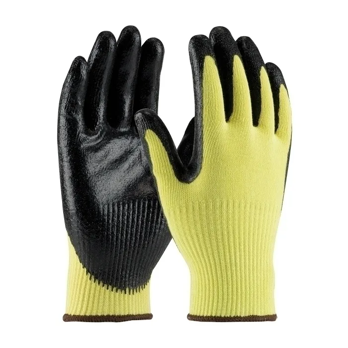 PIP 09-K1400/M Hand Protection Cut Resistant Gloves, M, Yellow, Dozen | CL8TWF