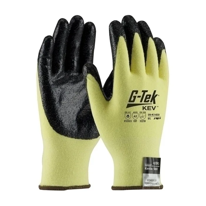 PIP 09-K1450/XXXL Hand Protection Cut Resistant Gloves, 3XL, Yellow, Dozen | CL8TWX
