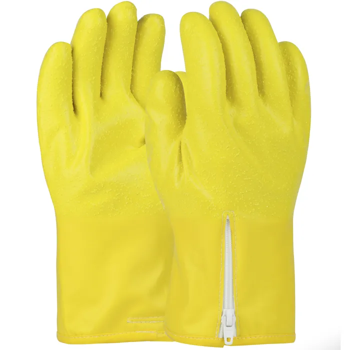 PIP 1022X Critical Environment Gloves, 2XL, Yellow, Pair | CL8UJK